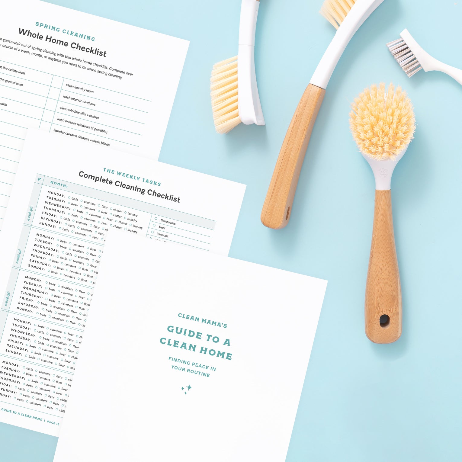 Printable Guides Clean Mama