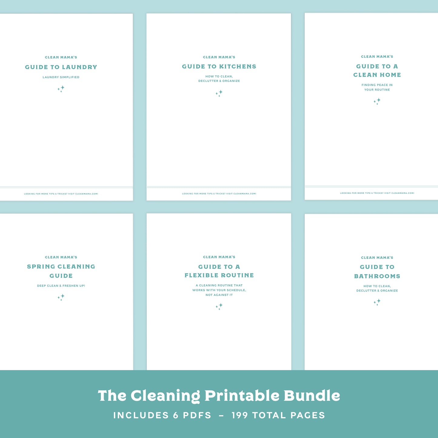 Cleaning Printable Bundle
