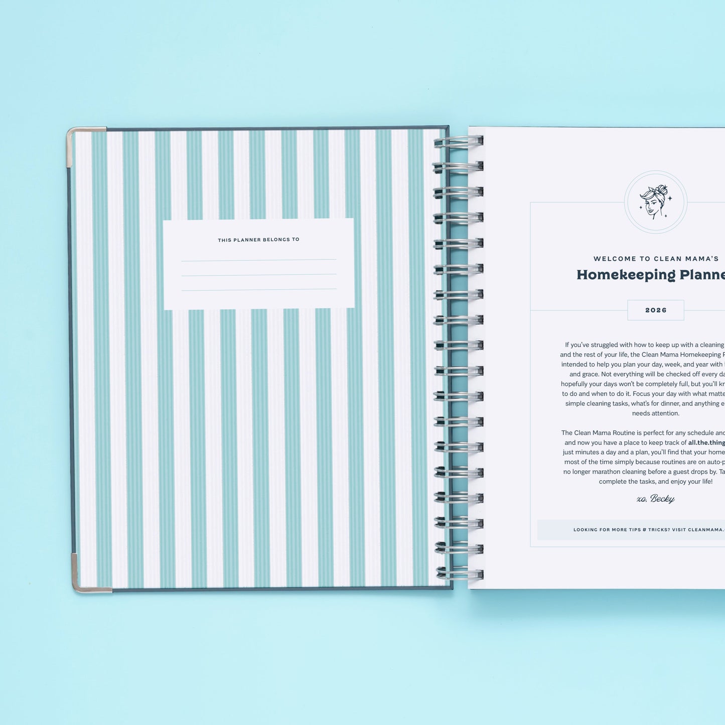 PRE-ORDER Clean Mama Homekeeping Planner® – 2026
