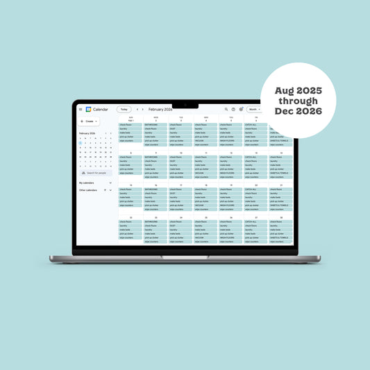Google Calendar & iCal Clean Mama Routine Integration – 2026
