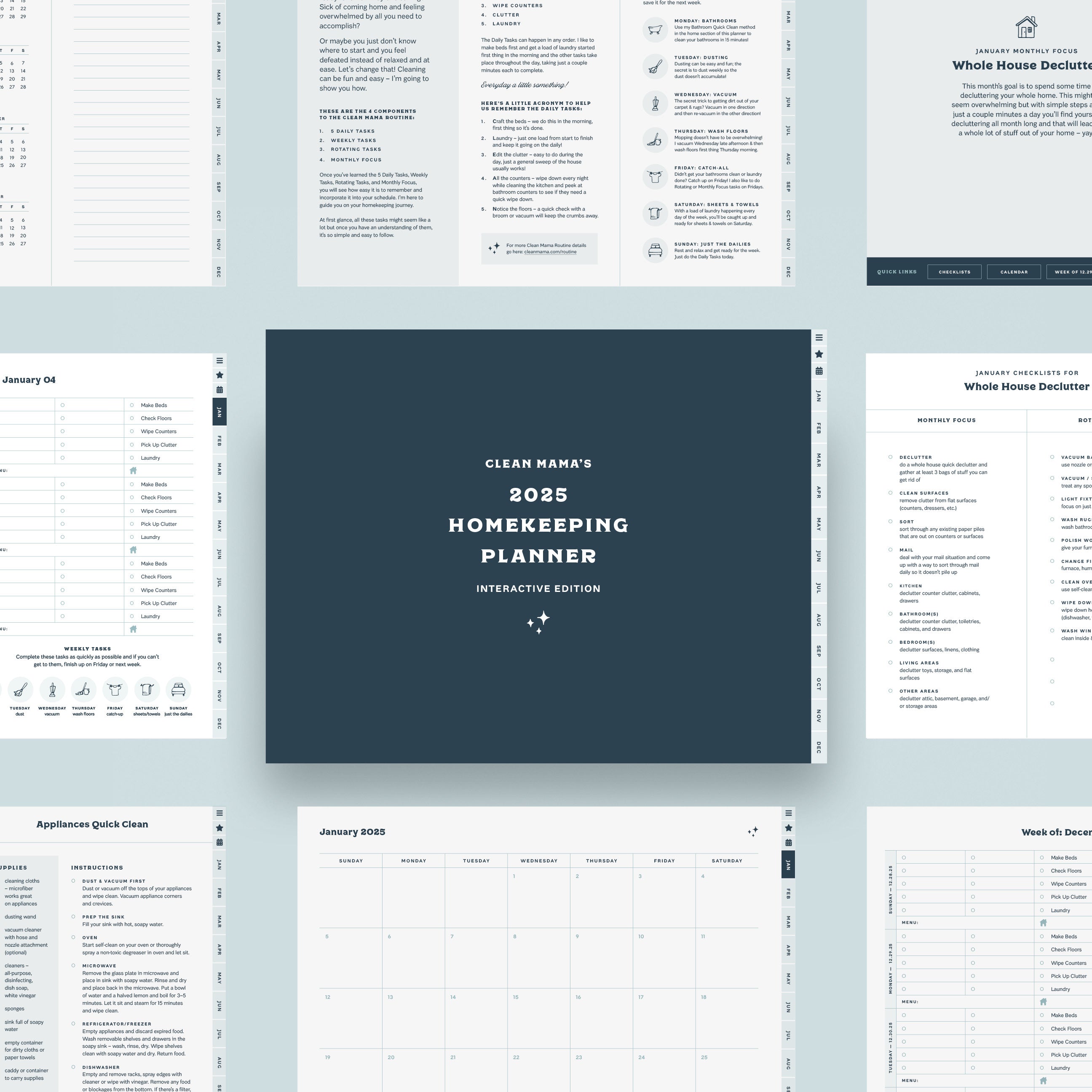 Printable Guides Clean Mama