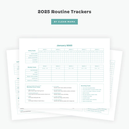 2025 Routine Trackers