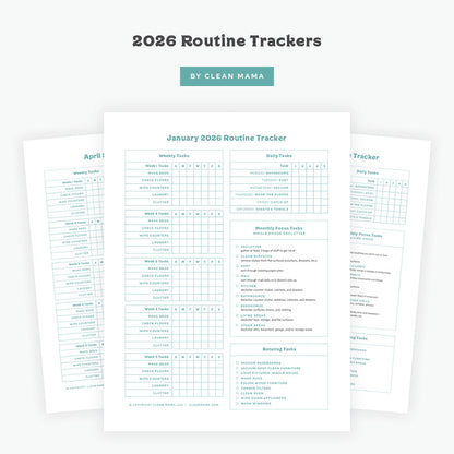 2026 Routine Trackers
