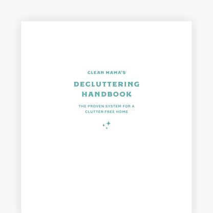 The Decluttering Handbook