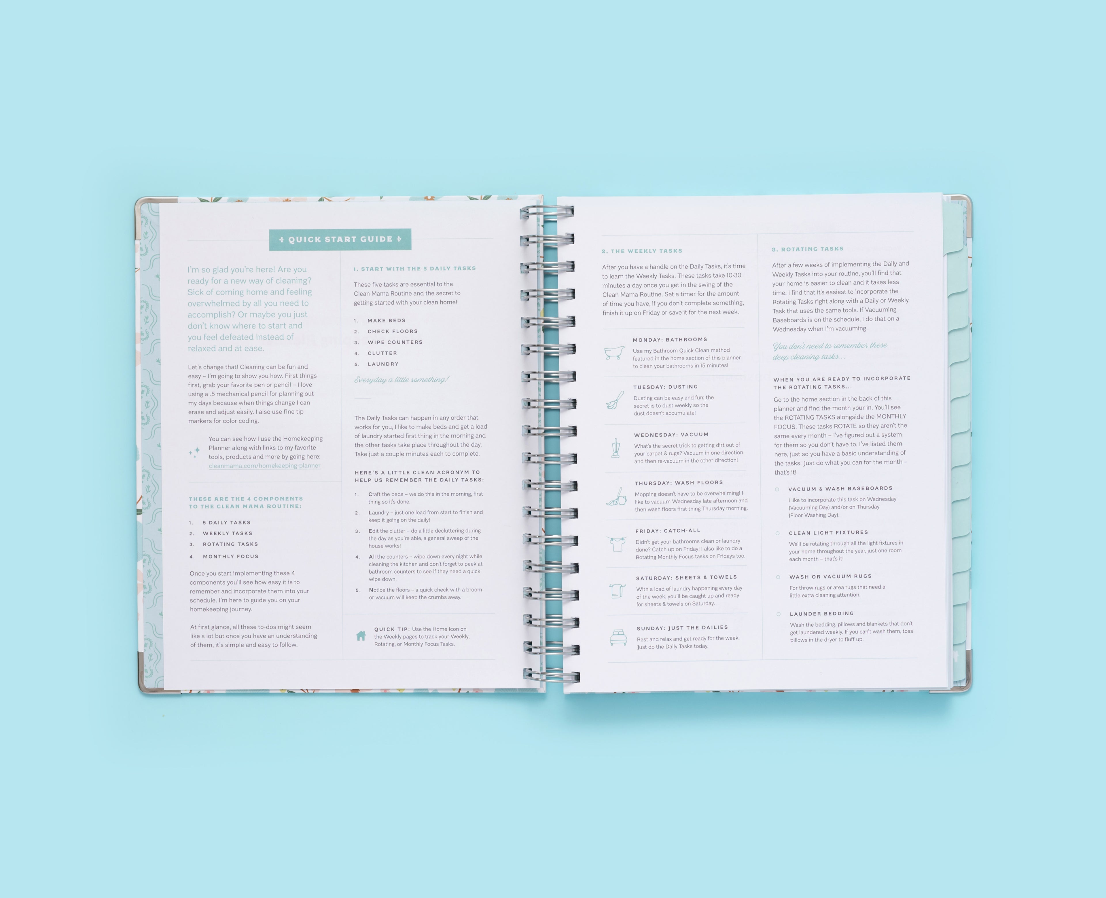 Clean Mama Homekeeping Planner® – 2024