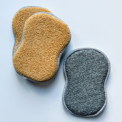 Foaming Scrubbing Sponges