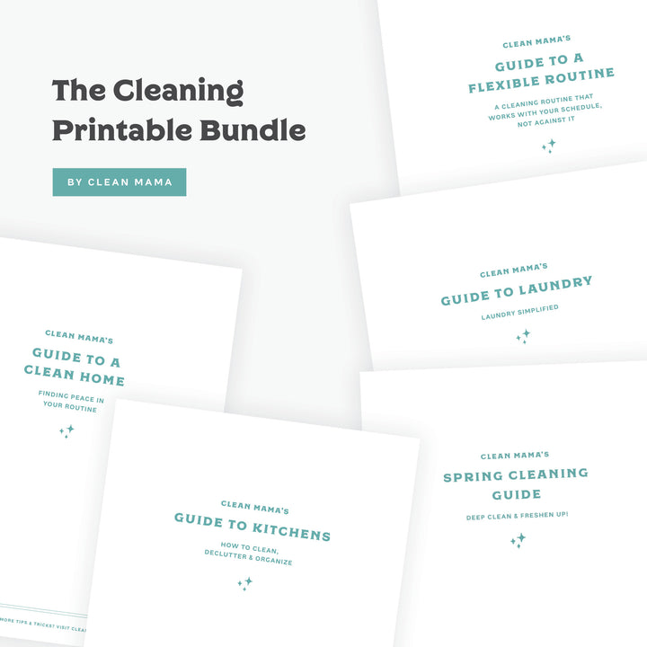 Printable Guides Clean Mama