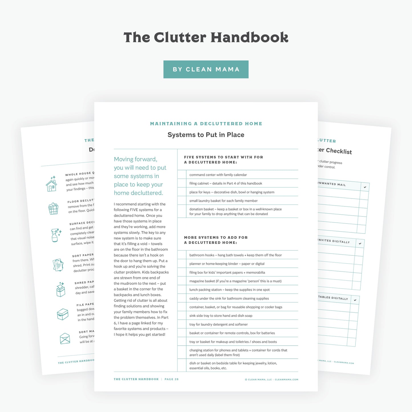 The Clutter Handbook