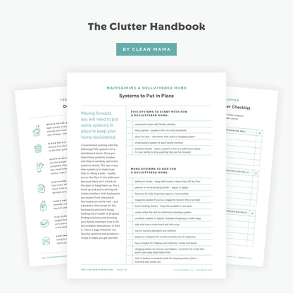 The Clutter Handbook