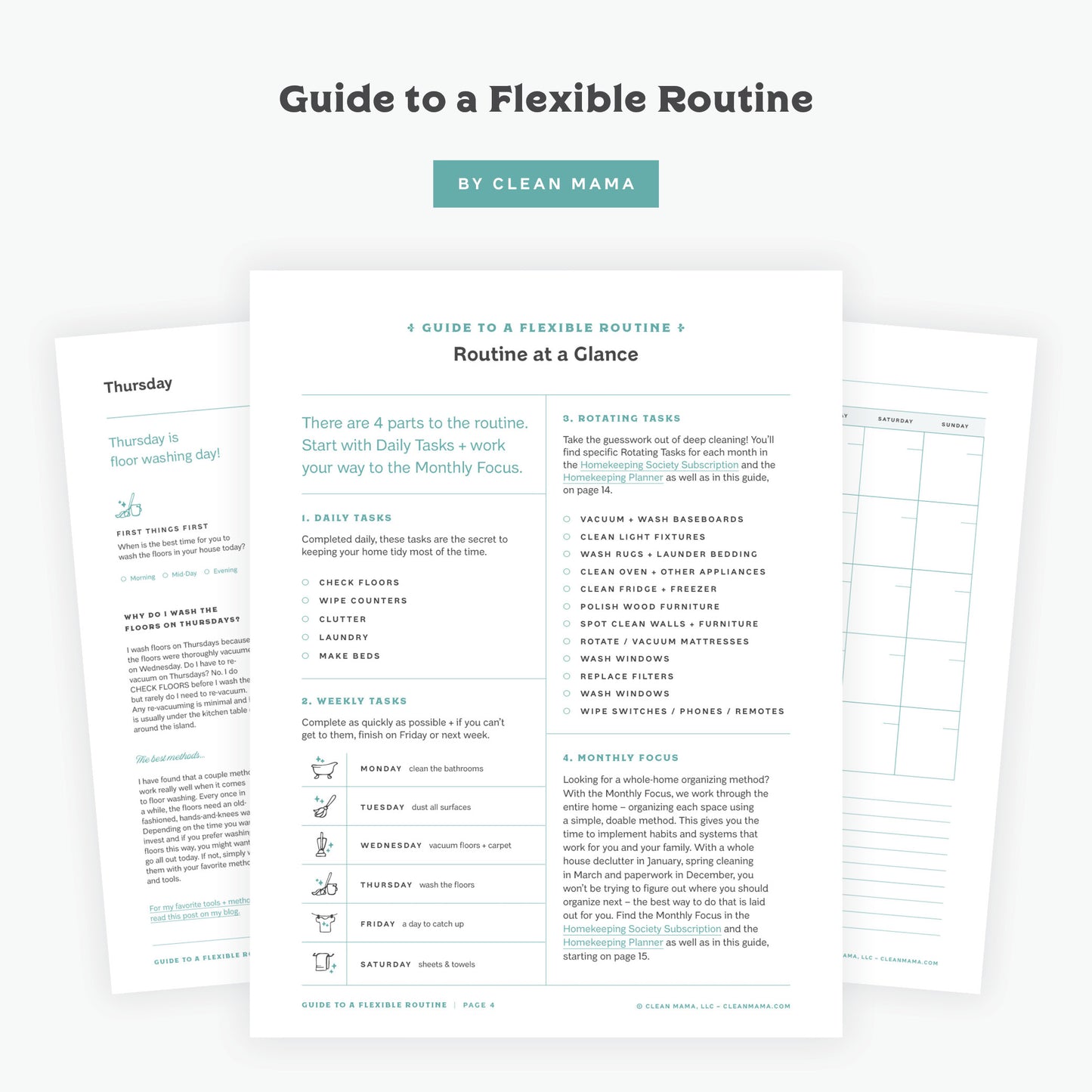 Guide to a Flexible Routine