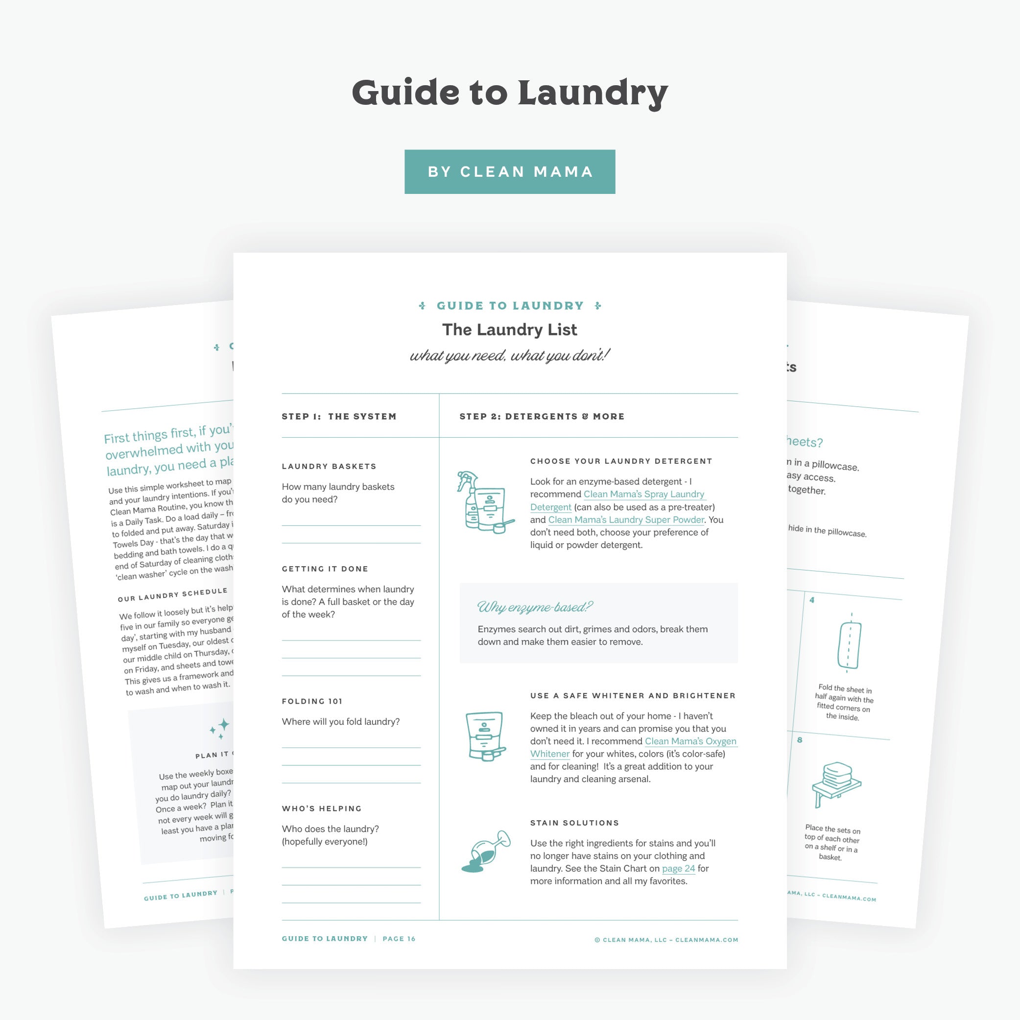 Guide to Laundry – Clean Mama