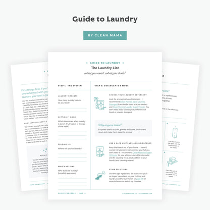 Guide to Laundry