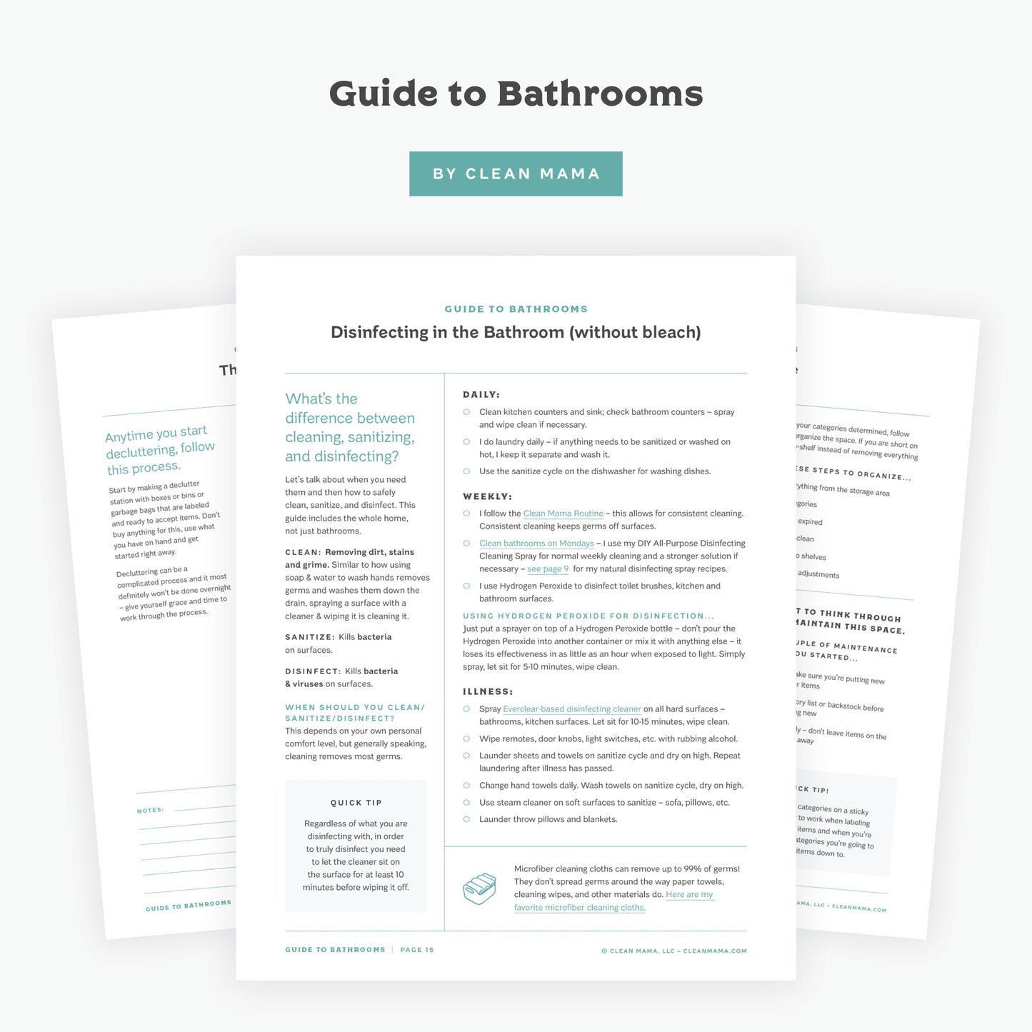 Guide to Bathrooms