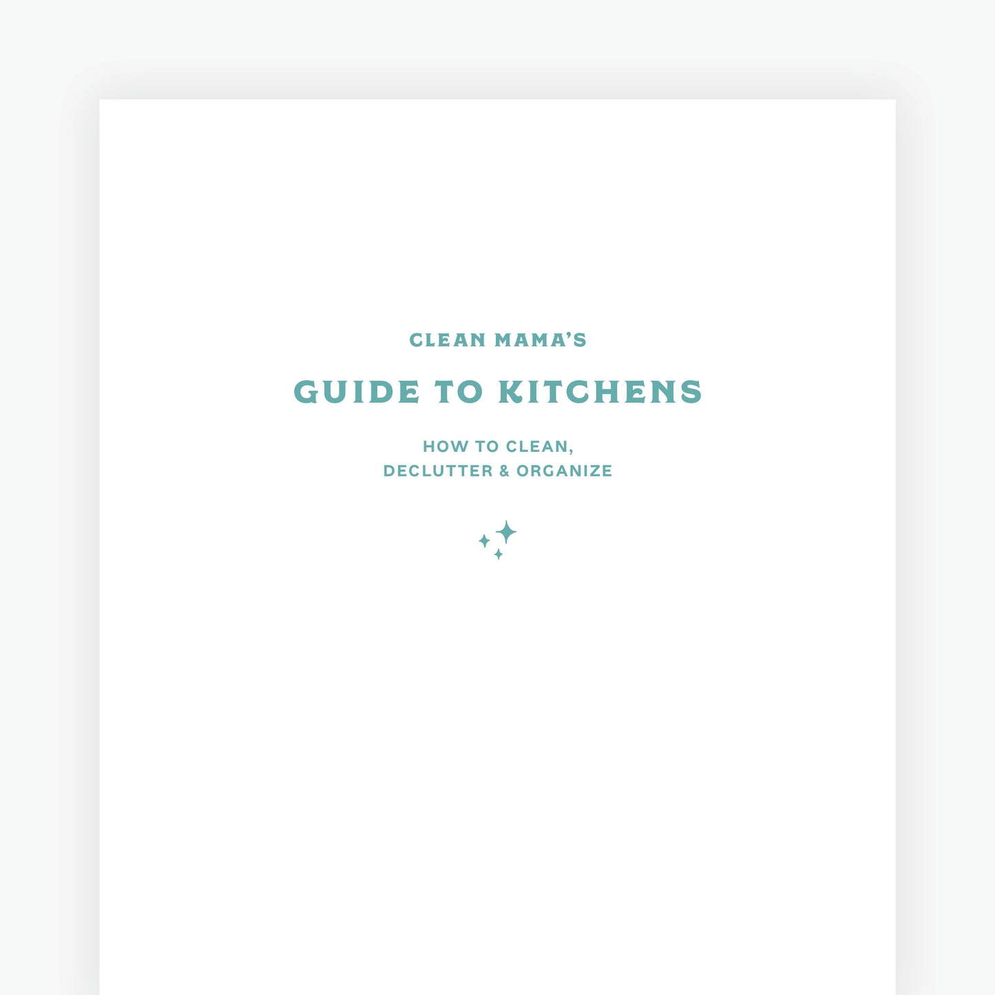 Guide to Kitchens