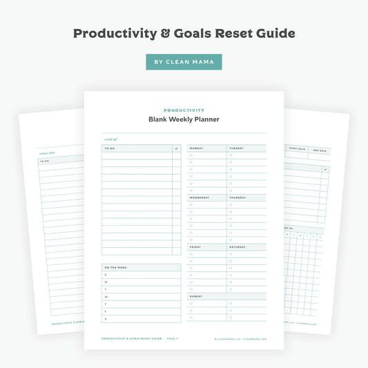 Productivity & Goals Reset Guide