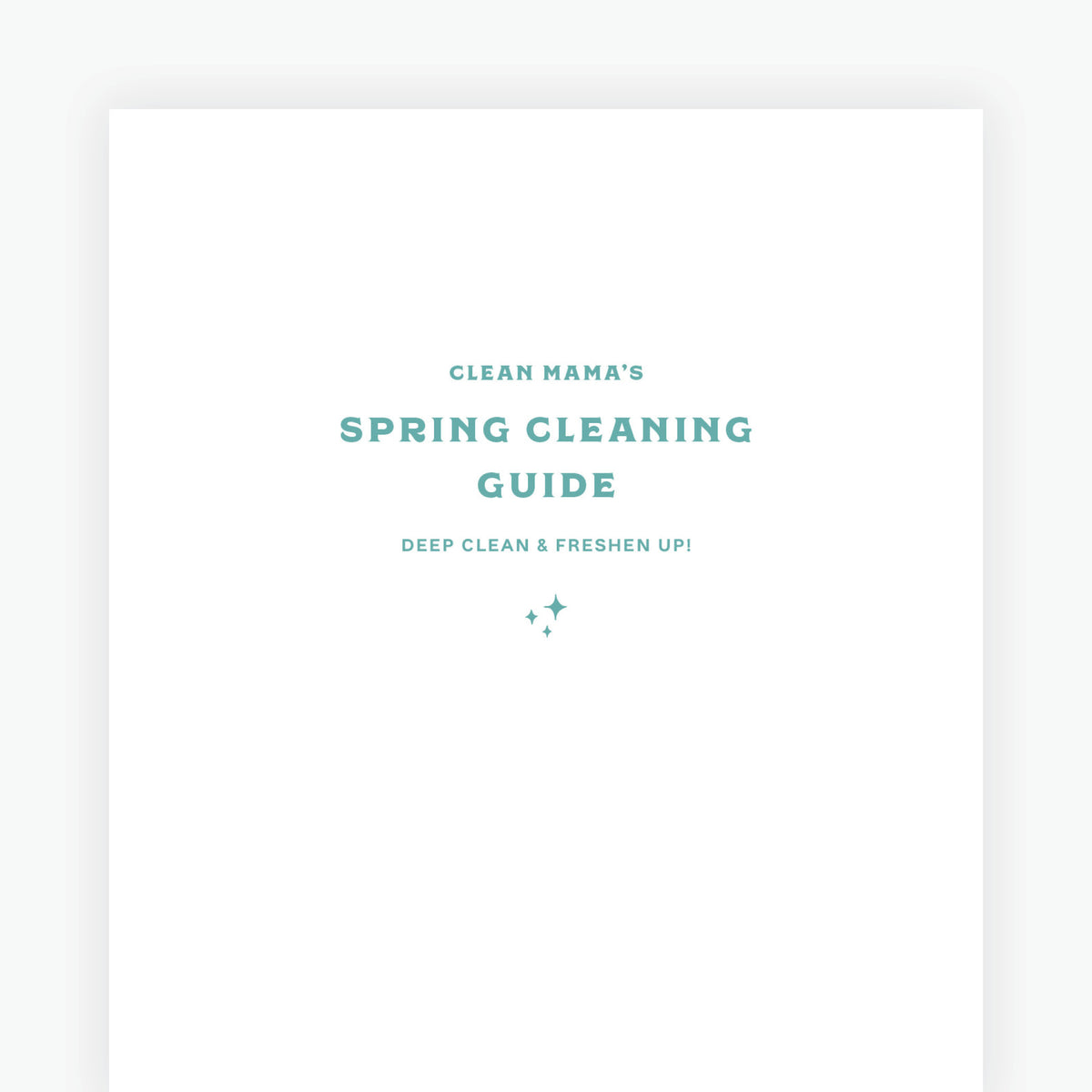 Spring Clean Docmont Spring Cleaning Guide – Clean Mama