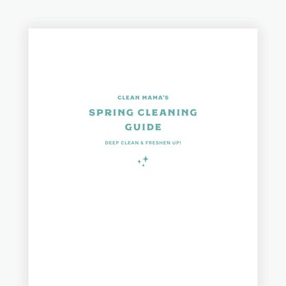 Spring Cleaning Guide