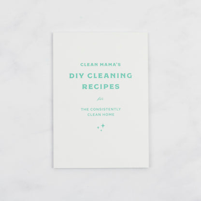 Clean Mama's DIY Cleaning Recipes Pocket Notebook