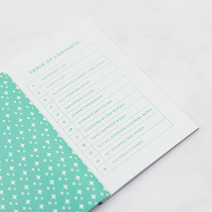 Clean Mama's DIY Cleaning Recipes Pocket Notebook