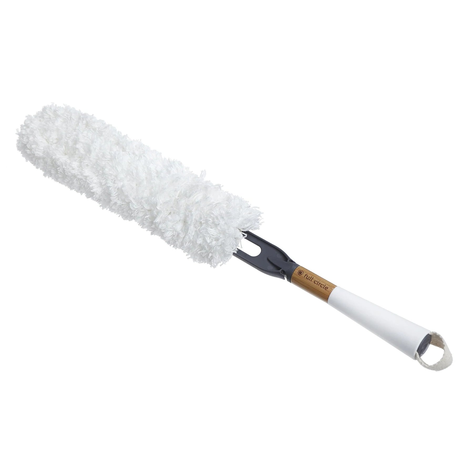 Full Circle Microfiber duster on white background